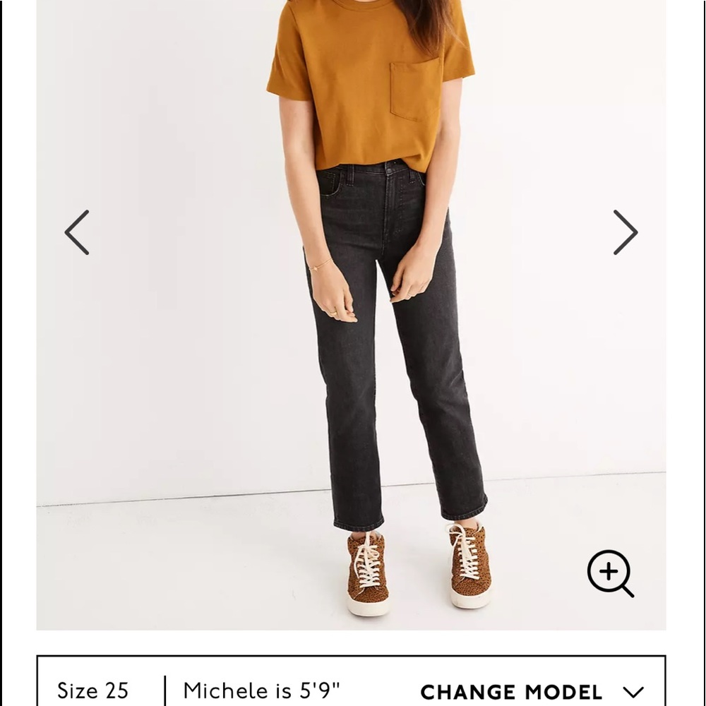 Madewell NWT Perfect Vintage Crop Jean 28